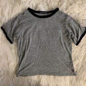 Gray Brandy Melville shirt